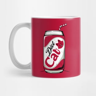 Diet Cat Can Pop Soda by Tobe Fonseca Mug